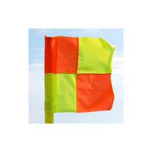 Hoekvlag geblokt